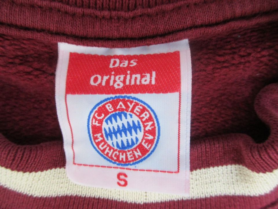 FC Bayern München - Das Original: Sweatshirt unisex Gr. S in Schwetzingen