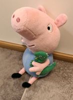 George mit Sausia von Peppa Wutz Kuscheltier Hessen - Sulzbach Vorschau