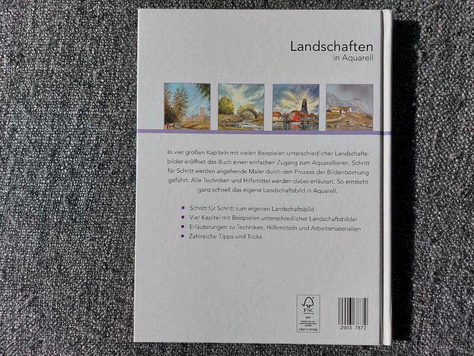 Malen/Kunst Buch Landschaften in Aquarell von Keith Fenwick in Siegen