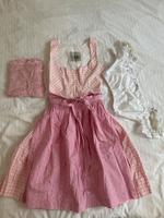 Wenger Dirndl 34/36 inklusive Countryline Bluse 32 und Tuch rosa Bayern - Eggenfelden Vorschau