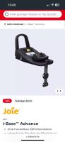 Joie i-advance Maxi Cosi Isofix Basis UVP 150€ Testsieger 10/23 Wandsbek - Hamburg Rahlstedt Vorschau