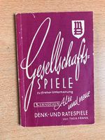alte Gesellschaftsspiele (1951), auch heute noch interessant Hessen - Niedernhausen Vorschau