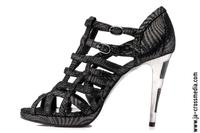 Damen High Heels Sandaletten Pfennig Absatz Sexy Gr. 40 Niedersachsen - Dornum Vorschau