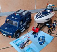 Playmobil 5187 Polizei-Truck mit Speedboot Berlin - Pankow Vorschau