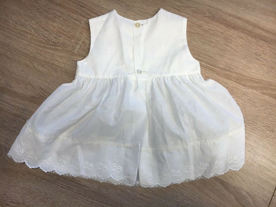 Weiß Mädchen-Kleid Zara H&M Steiff Taufe Feier Fest Tauf-Kleid in Geisenhausen