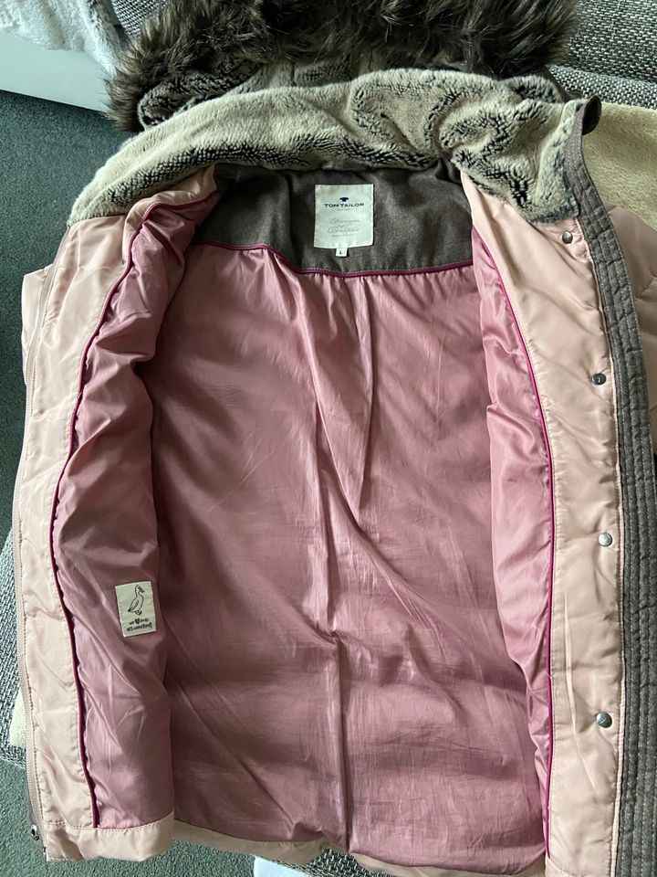 Tom Tailor Winterjacke rosa Gr. L inkl. Versand in Bornheim