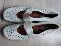 Jenny by Ara Leder Ballerina 41 weiss Wuppertal - Barmen Vorschau