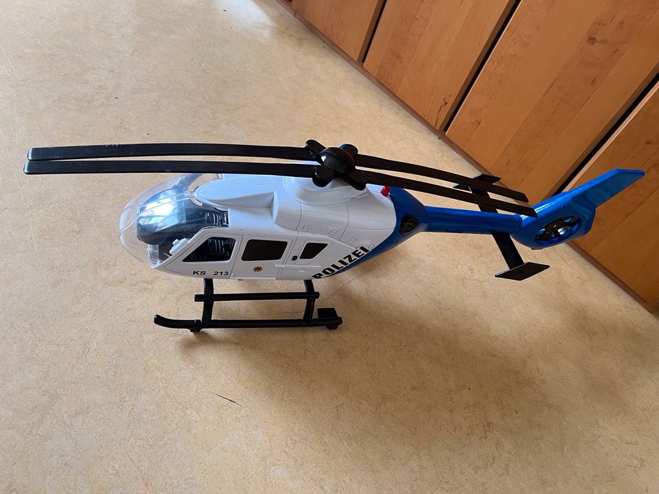 Polizei Hubschrauber groß 64cm Spielzeug in Stuttgart