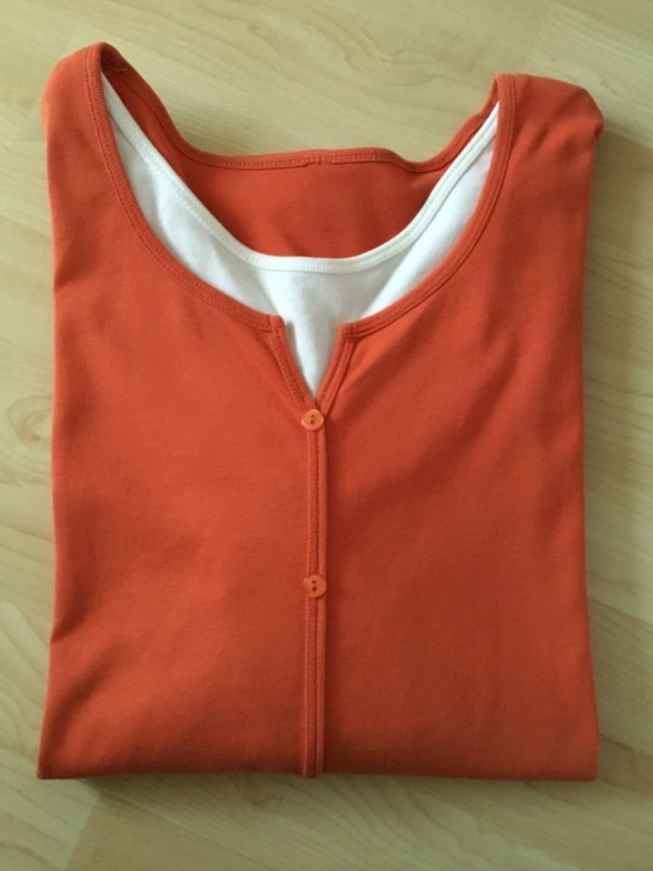 Neues Sommer Damen Shirt in Farbton Orange / Größe 44-46-48 in Engen