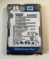 WD Blue WD5000BEVT 2,5` HDD Festplatte Nordrhein-Westfalen - Hilchenbach Vorschau