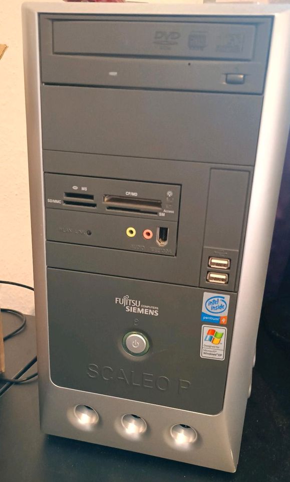 Fujitsu Siemens Scaleo P P5GD1-FM Pentium 4 775 Retro PC XP in Duisburg