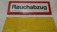 Schild Rauchabzug Aluminium geprägt 159/23 mit Löcher z. Befestig Pankow - Weissensee Vorschau