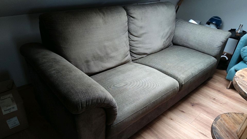 IKEA Sofa Couch Tidafors 3er Sitzer graubraun in Bochum