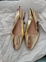 Goldene sling pumps 40 neue mit etikett Sachsen - Bautzen Vorschau