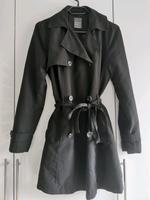 Trenchcoat Mantel Jacke Primark schwarz S 36 mit Band Nordrhein-Westfalen - Ruppichteroth Vorschau