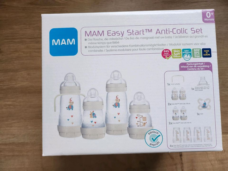 MAM Easy Start Anti-Colic Set, neu, ovp,  11-tlg. , beige in Lengede