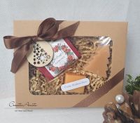 Geschenkbox -BRATAPFEL- mit weihnachtlichen Schafmilchseifen Bayern - Fensterbach Vorschau