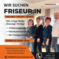 FRISEUR m/w/d, VZ, TZ, 4-Tage/Woche Bad Birnbach gesucht Bayern - Bad Birnbach Vorschau