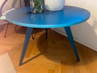 Runder Holztisch ø 80 cm - blau lakiert Nürnberg (Mittelfr) - Mitte Vorschau