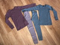 Dilling Merinowolle 2 Leggings und 2 Langarmshirts Gr. 110/116 Sachsen-Anhalt - Halberstadt Vorschau