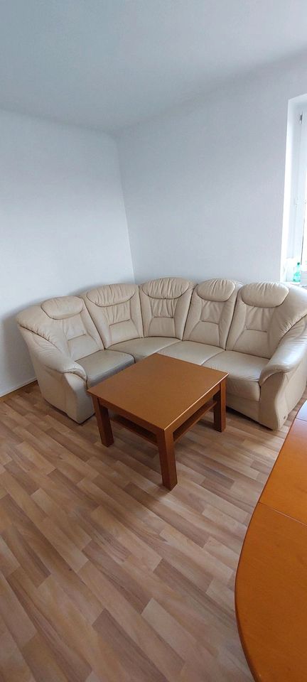 Ecksofa Leder in Wismar (Meckl)