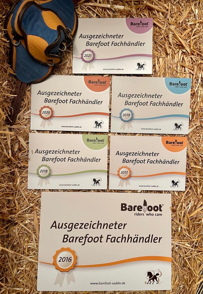 Barefoot Cheyenne Mustard NEU-flexibler Sattel-Probe möglich in Harpstedt