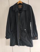 Woolrich Trenchcoat Mantel tailliert Gr. XL 40 Dunkelblau Hessen - Herborn Vorschau