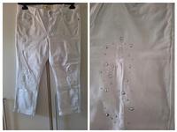 7/8 Stretchjeans mit Steine u Cut out  Gr.42 Neuwertig Burglesum - Lesum Vorschau