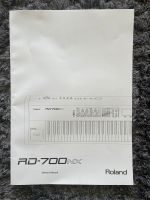 Roland RD-700 NX, Manual, Anleitung Berlin - Marienfelde Vorschau