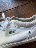 Lacoste Sneaker Stoff weiß Gr.44 Sportschuhe Thüringen - Sonneberg Vorschau
