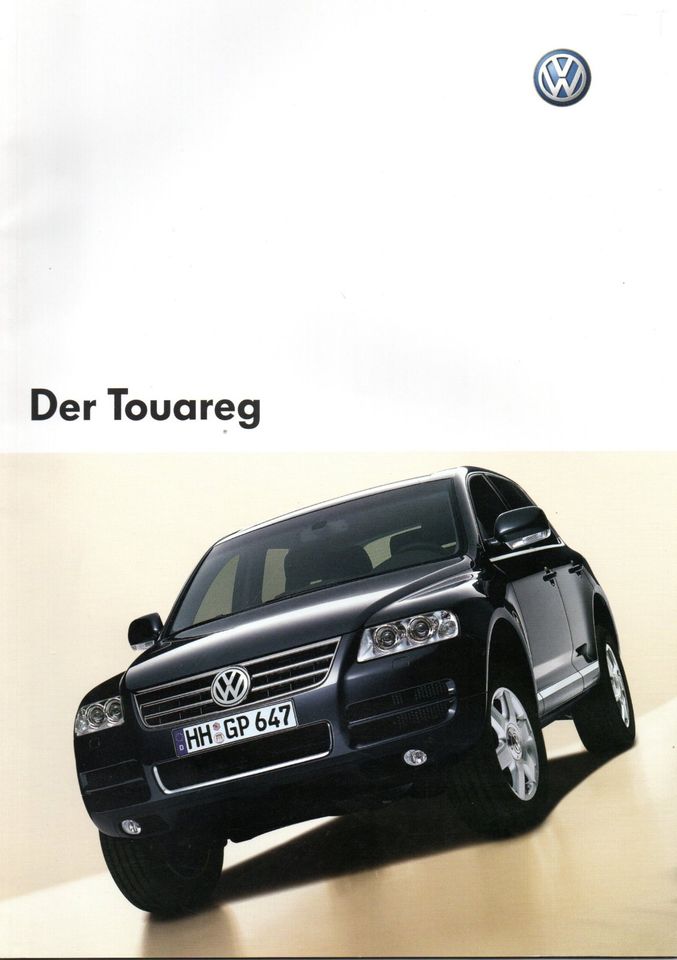VW Prospekt Touareg (3 verschiedene) in Velpke