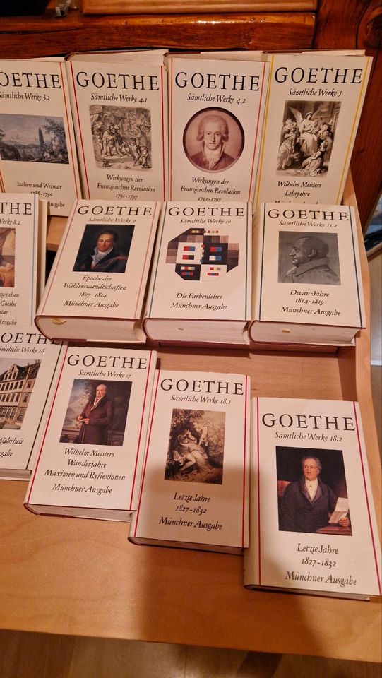 Goethe - Sämtliche Werke Münchner Ausgabe in Ochsenfurt