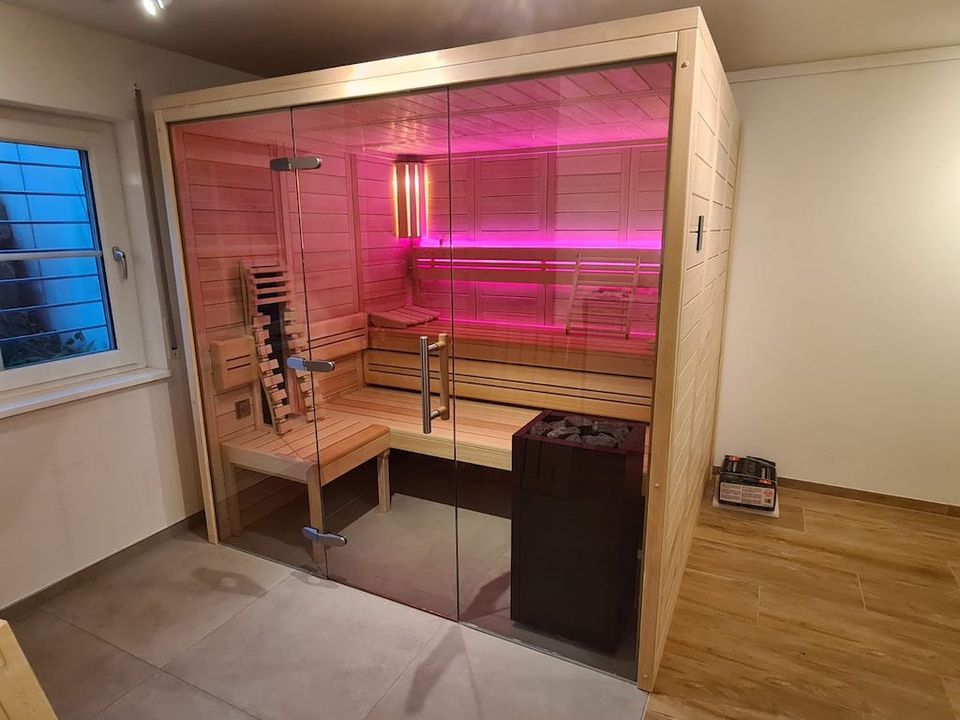 Designsauna, Sauna nach Maß direkt ab Werk made in Germany in Knüllwald