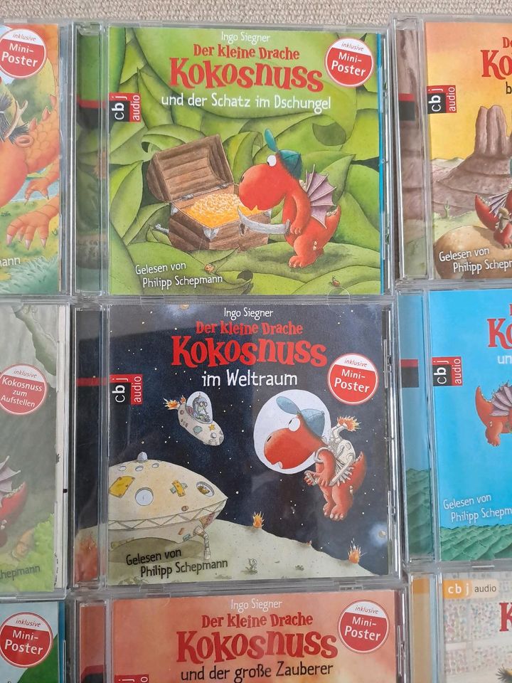 10 CDs Der kleine Drache Kokosnuss von Ingo Siegner in Felde