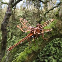 Libelle in 3D Art Edelrost für den Garten als Dekoelement Tier In Bayern - Elfershausen Vorschau