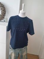 VILA tolles dunkelblaues Shirt ♡Lochmuster Gr. L Nordrhein-Westfalen - Rheine Vorschau