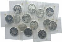 10 DM Silber Gedenkmünzen 1998 - 2001 Polierte Platte Noppenfolie Hessen - Bruchköbel Vorschau