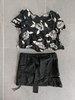 Rock MNG 36 schwarz Shirt Marthas Aachen floral 36 38 wie neu Aachen - Aachen-Mitte Vorschau