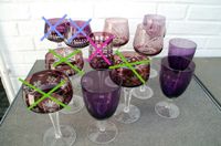 Kristallglas, Römerglas, Bleikristallglas in Farbe Lila-Violett Nordrhein-Westfalen - Meerbusch Vorschau