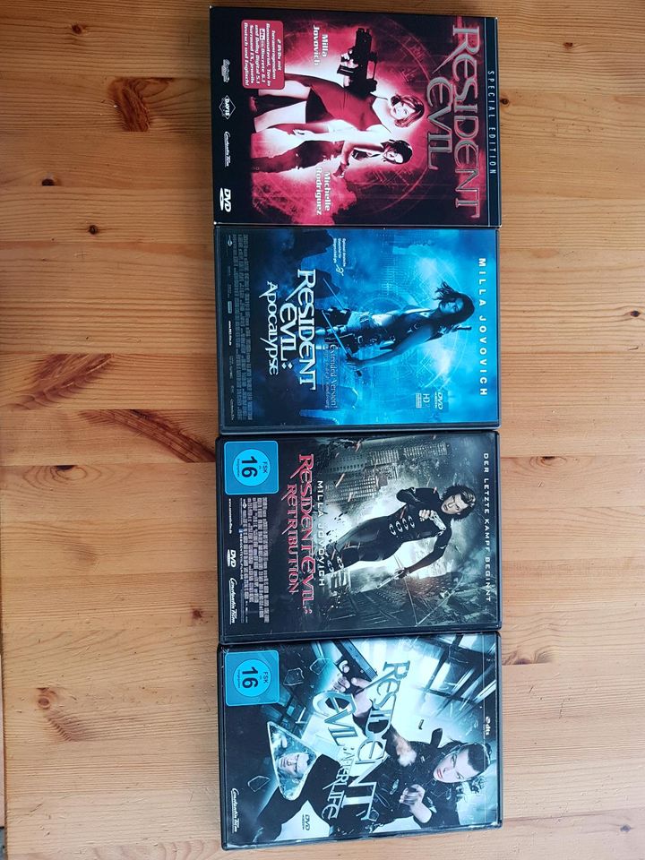 Resident Evil Sammlung  - 4 Filme in Mechernich