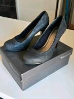 Tamaris Glitzerpumps Gr. 38 Brandenburg - Bernau Vorschau