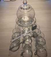 Edles Bowle Set mit 8 Glasbechern und Glasgefäß Kreis Pinneberg - Quickborn Vorschau