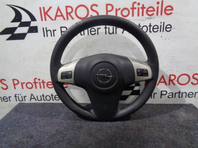 Opel Corsa D Lenkrad Kunstlederlenkrad mit Abdeckung in Baden