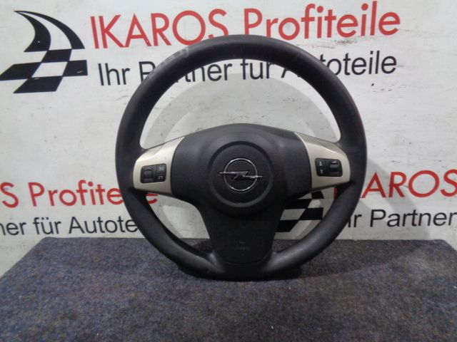 Opel Corsa D Lenkrad Kunstlederlenkrad mit Abdeckung in Baden-Württemberg -  Bruchsal, Ersatz- & Reparaturteile