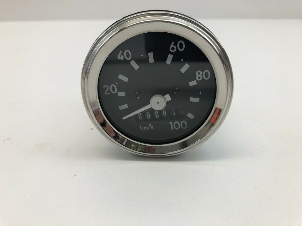 #B Simson Tachometer rund 60 mm 100 km/h S50 S51 S53 #10443 in Burgstädt