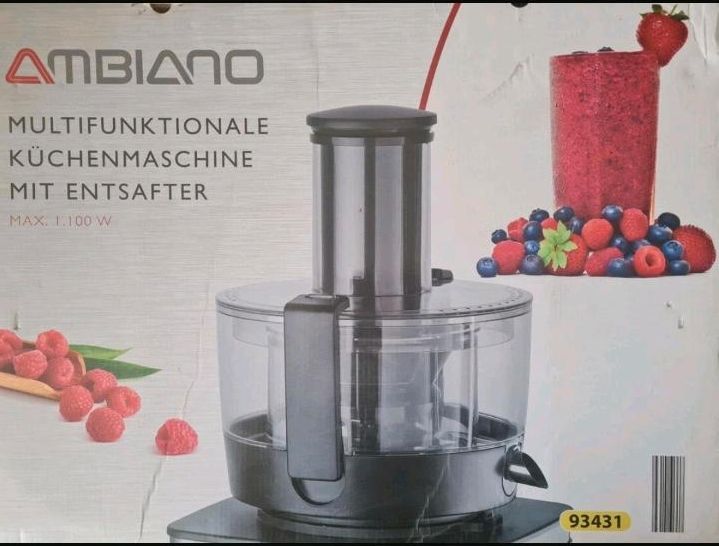 Multifunktionale Küchenmaschine Ambiano Aldi in Mudersbach