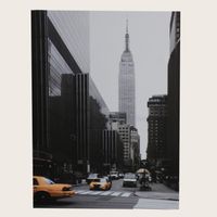 2er Set Leinwandbilder New York s/w mit gelbem Taxi 58 x 77 cm Bayern - Emmering Vorschau