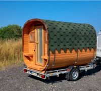 Schlaffass Sauna Kombi Campingfass Tiny House Cabin Wohnwagen Hessen - Eichenzell Vorschau