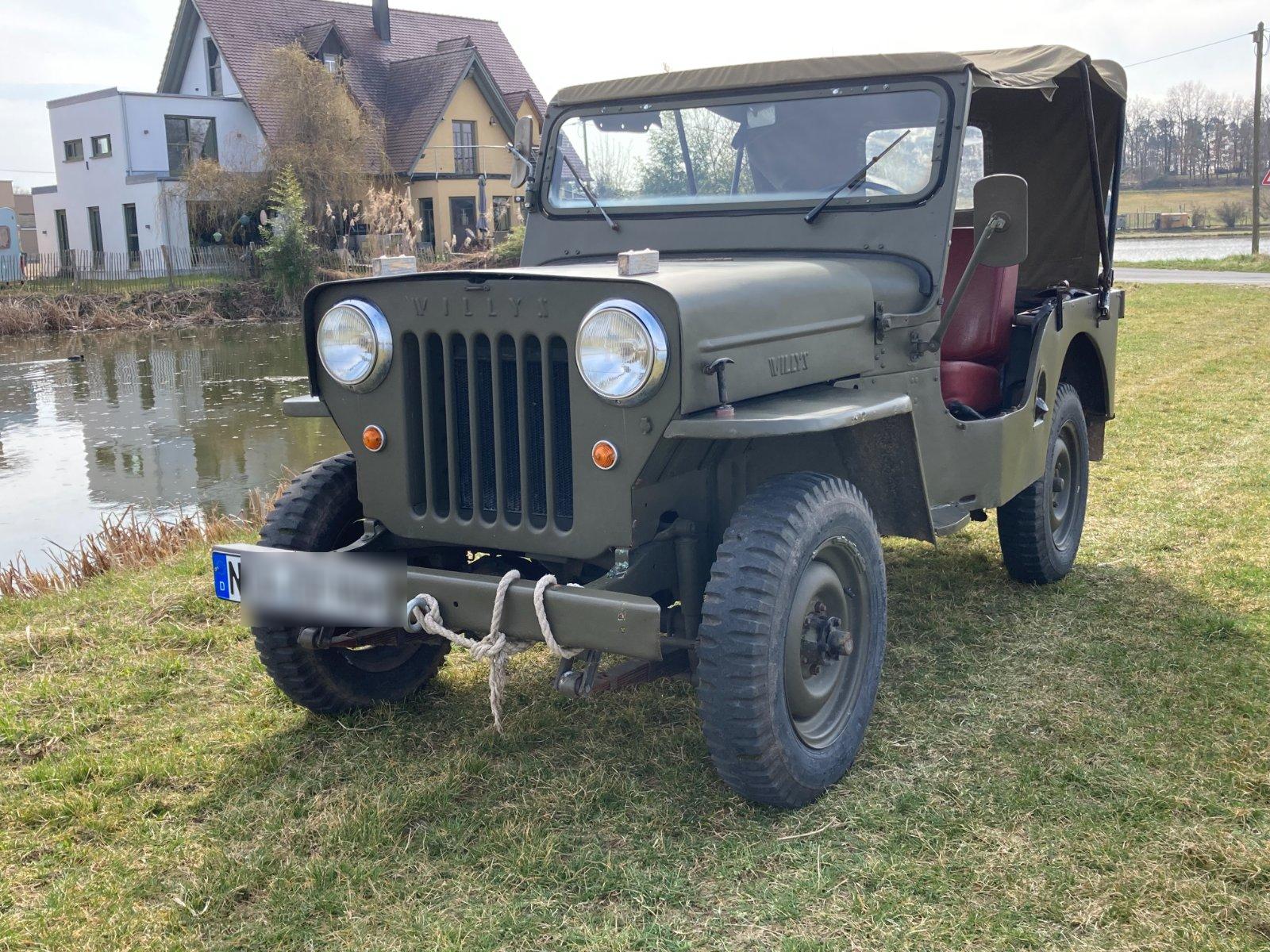 Abbildung des Autos Willys Jeep Typ CJ3B mit…