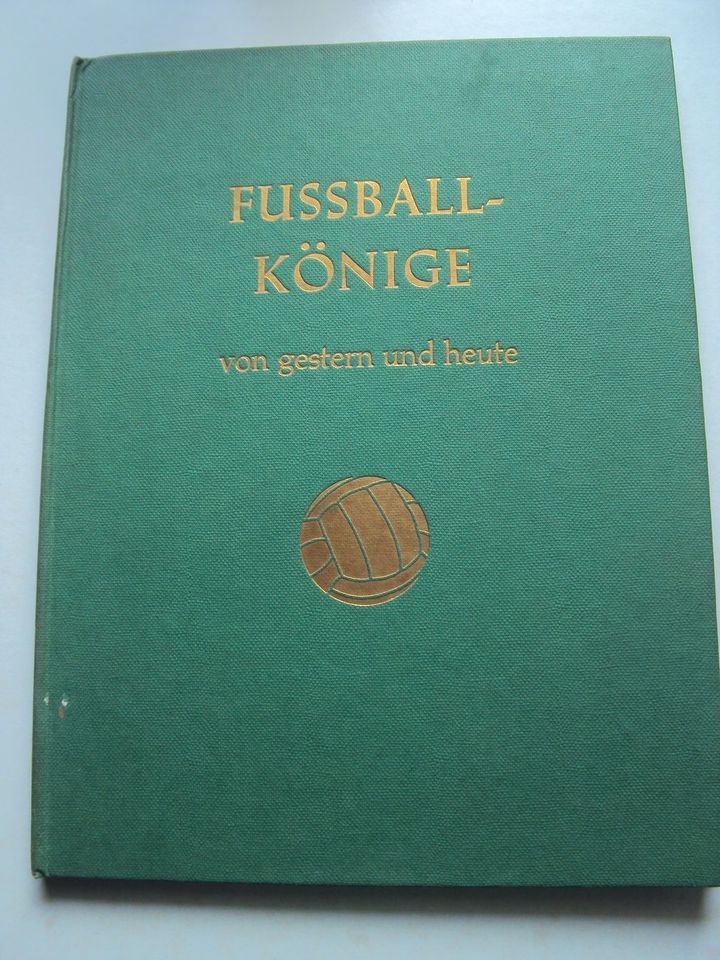 Sammelalbum " Fussballkönige von gestern und heute " von 1962 in Gelsenkirchen